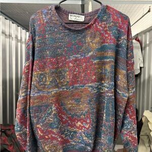 Mondo Vintage Multicolor Sweater for Men